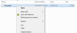 Как открыть файлы Pages в Microsoft Word